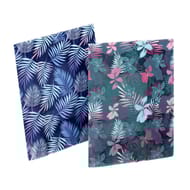 CHEMISE A ELASTIQUE 3 RABATS A4 POLYPROPYLENE - TROPICAL NIGHT
