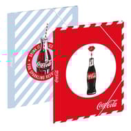CHEMISE A ELASTIQUE 3 RABATS A4 CARTON - COCA-COLA REFRESH