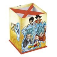 Pot crayons carré 11.5x8.5x8.5 papier remborde dragon ball super