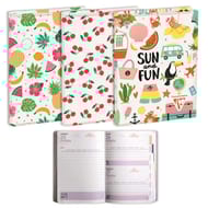 Clairefontaine agenda scolaire reliure integrale 120x170 1j/p summer