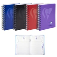 AGENDA SCOLAIRE 120X170 1J/P 368 PAGES PAPIER CLAIREFONTAINE P.E.F.C. 2 VISUELS CACAO CLAIREFONTAINE