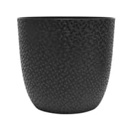 Cache-pot opale 0 15,5 x 14,2 cm volume 2,1 l noir