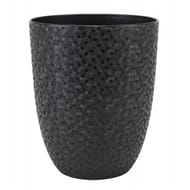 Cache-pot opale 12,5 x 15 cm volume 1,3 l noir