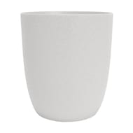 Cache-pot opale 0 12,5 x 15 cm volume 1,3 l blanc ivoire
