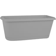 Jardinère chorus 30 cm plateau clipse gris béton