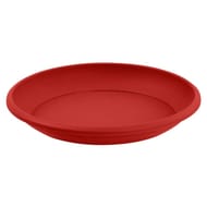 Soucoupe marina diam. 34 cm non clipse - rouge rubis