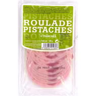 Gourmets de l'Artois roulade pistaches 8 tranches 100g