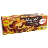Cora gâteau marbré au chocolat 300g