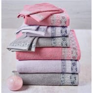 Gant 15x21cm charme rose lot de 2
