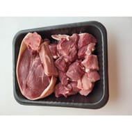 Colis de porc : rouelle de jambon + sauté sans os