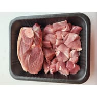 Colis de porc : rouelle d'épaule + sauté sans os