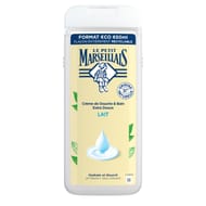Le petit marseillais crème de douche & bain extra douce lait 650 ml
