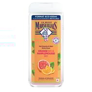 Le petit marseillais gel douche & bain extra-doux orange pamplemousse bio 650ml