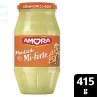 Amora moutarde mi forte 415g
