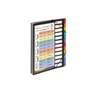 Trieur 12 positions rainbow class shcool case