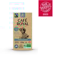 Café royal capsules type nespresso alu peru lungo x10 52g bio