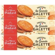 La Mère Poulard lot de 3 etuis gamme 1888 grandes galettes pur beurre 405g