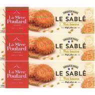 La Mère Poulard lot de 3 etuis gamme 1888 sables pur beurre 375g