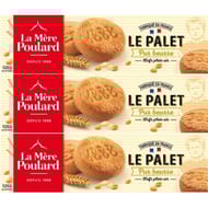 La Mère Poulard lot de 3 etuis gamme 1888 palets pur beurre 375g
