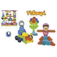 Coffret 50 bloko avec 2 figurines t'choupi & lalou