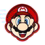 Coussin nintendo tête mario 40cm