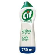 Cif crème à récupérer cleanboost nettoyant liquide abrasif white 750ml