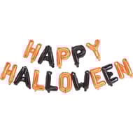 Banderole "ballon happy halloween"