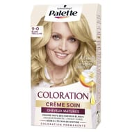 Schwarzkopf palette coloration crème soin permanente 9-0 blond très clair