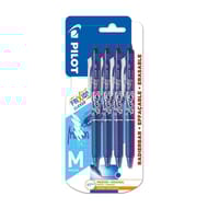 Pilot Frixion ball clicker bleu x4