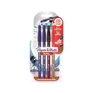 Papermate stylo bille replay assortis pointe moyenne x4