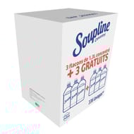 Soupline concentre assouplissanr hypoallergenique 3+3 grts x1.3l
