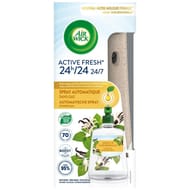 Air wick spray automatique sans gaz activite fresh vanille et chevre feuille x1