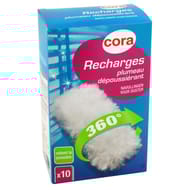 Cora recharges plumeau dépoussiérant 360° x10