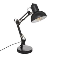 Lampe  arc bren noir  h55.8cm