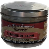 Les Bonnes Recettes de Pierrot pate de lapin aux pruneaux 180g