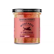 Martin pouret moutarde d'orléans au piment d'espelette 170g