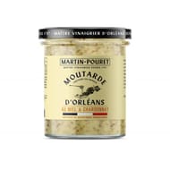 Martin pouret moutarde d'Orléans miel et chardonnay 170g
