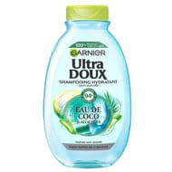 Garnier ultra doux shampoing hydratant eau de coco & aloé vera 300 ml