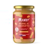 Mandy' beurre de cacahuètes crunchy 340g