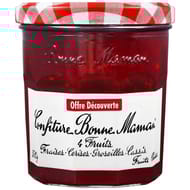 Bonne maman confiture 4 fruits  offre découverte 370g