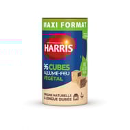 Harris cylindres 96 cubes naturels fsc 100%