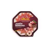 Argal assiette jambon serrano 14 tranches finas 90g