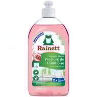 Rainett liquide vaiselle ecolabel concentré vinaigre de frambroise 500ml