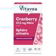 Vitavea cranberry 37.5 pacs x30 gélules 15g