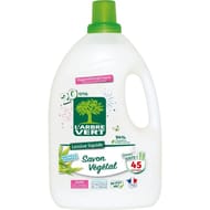 L'arbre vert lessive savon végétal hypoallergénique 45 lavages 2.025l