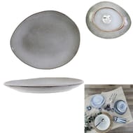 Assiette galet 22 x 2 x 18 cm