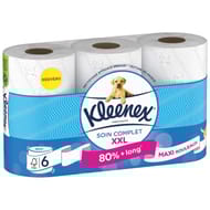 Kleenex papier toilette soin complet xxl 6 rouleaux