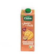 Cidou un amour de fuit orange mangue nectar 1l