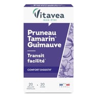Vitavea gélules pruneau tamarin guimauve transit facilité 9g