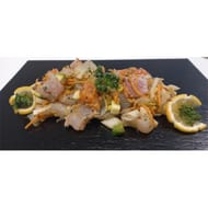 Poelée de la mer marinée ail et fines herbes